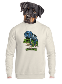 unisex mikina bez kapuce