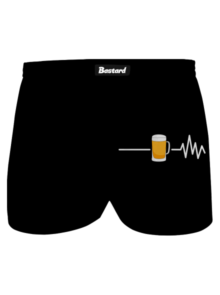 Beer help pánské trenky Black