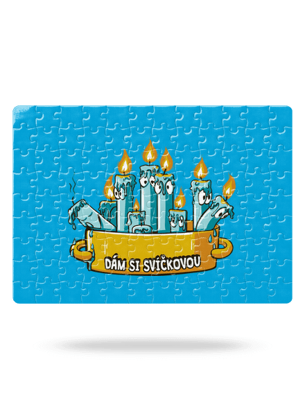 Svíčková puzzle White