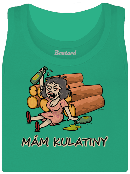 Mám kulatiny dámské tílko klasické Mint Mal