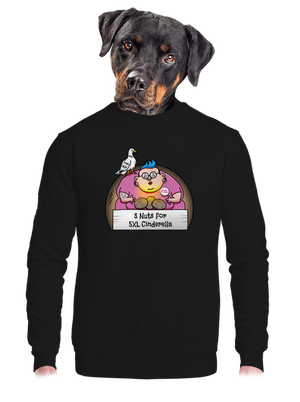 unisex mikina bez kapuce