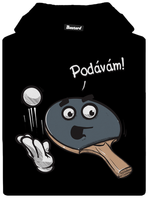 Podávám odpal dětská mikina klokanka Black