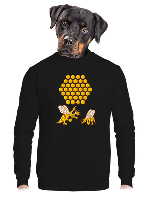 unisex mikina bez kapuce