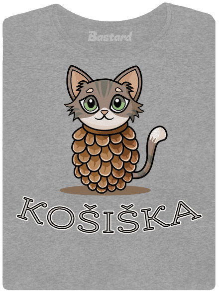Košiška dámské tričko Dark Gray Melange