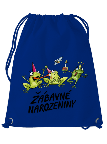 Žábavné narozeniny vak Royal Blue Mal