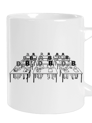 Cimrman: Debil, blbeček velký hrnek White