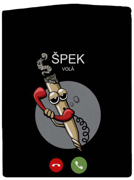 Špek volá dámská mikina na zip Black
