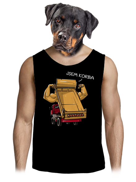 Korba pánské tílko Black