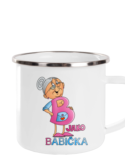 B jako babička plecháček White