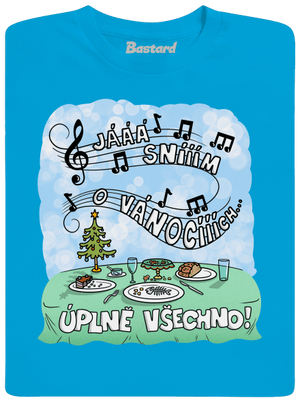 Sním o Vánocích pánské tričko Atoll