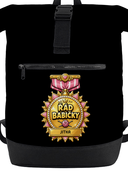 Řád babičky batoh Black