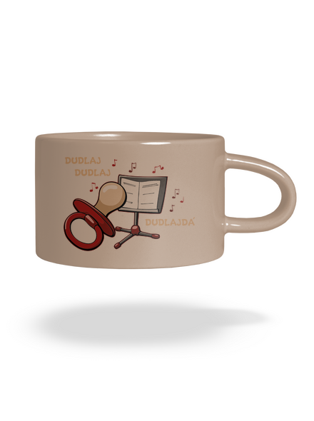 Dudlajdá hrnek makronka Brown Macaron