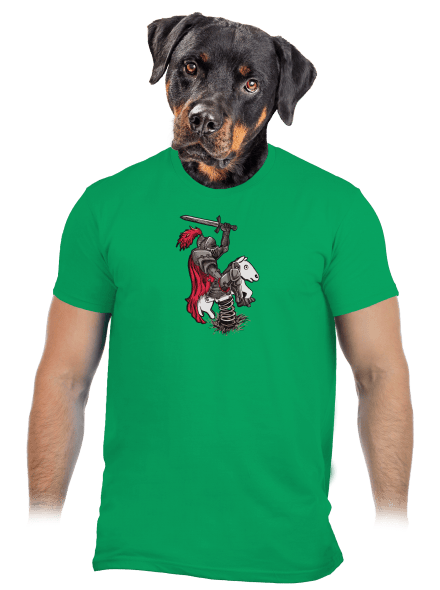 Rytíř pánské tričko Kelly Green