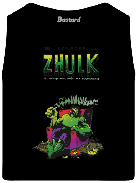 Zhulk  pánské tílko Black