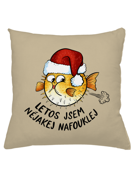 Jsem nafouklej polštář Beige