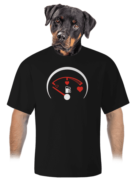 Plnou prosím unisex tričko oversized Black