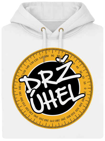 Drž úhel unisex mikina premium Snowwhite