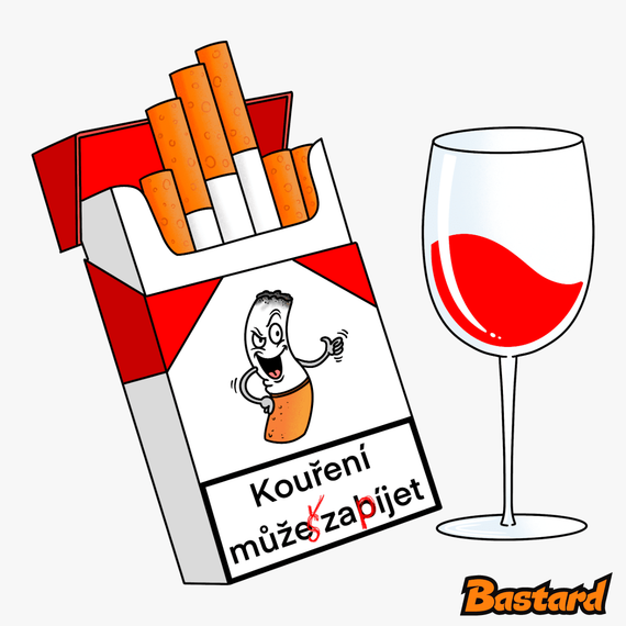 Kouření můžeš zapíjet