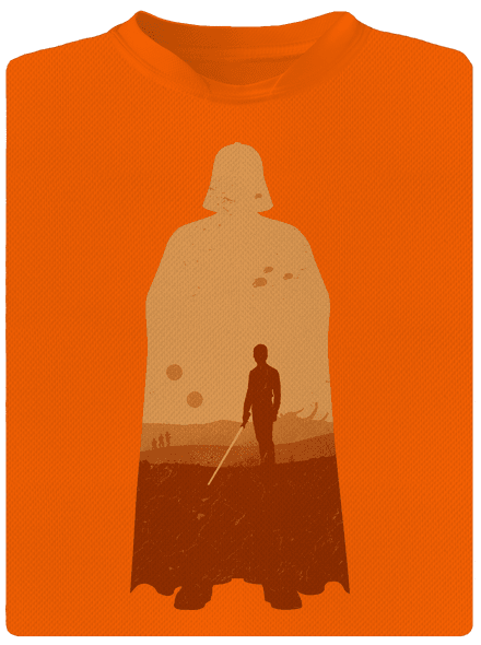 Skywalker dětské sportovní tričko Neon Orange