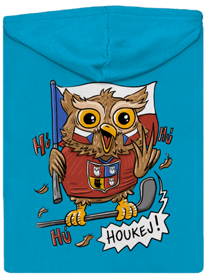 Houkej dámská mikina na zip Blue Atol