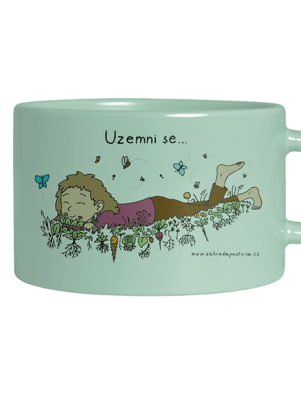 Uzemni se hrnek makronka Mint Macaron