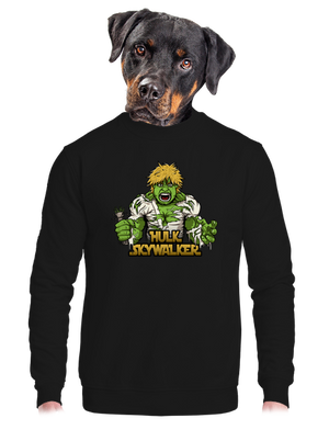 unisex mikina bez kapuce