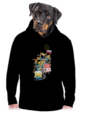 pánská mikina klokanka