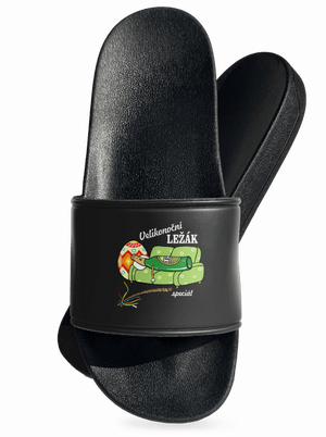 Velikonoční ležák pantofle Black