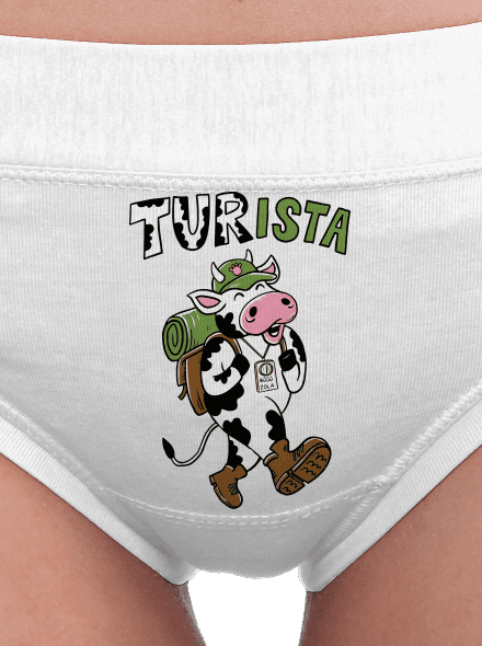 Tur na cestách dámské kalhotky White