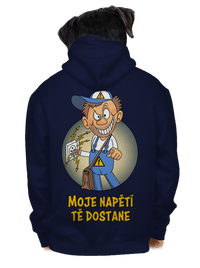 pánská mikina na zip