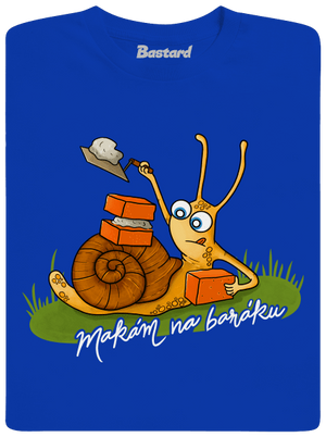 Makám na baráku pánské dlouhý rukáv Royal Blue