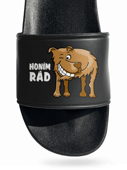 Honím rád pantofle Black