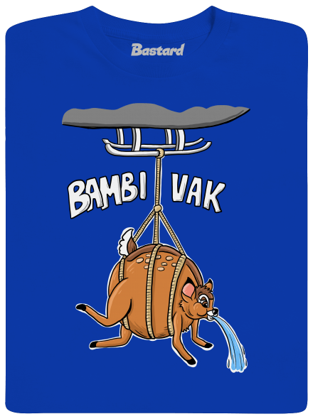 Bambi vak pánské dlouhý rukáv Royal Blue