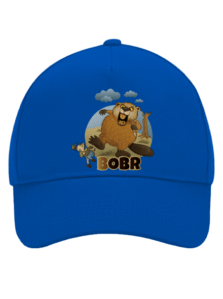 Bobr obr kšiltovka baseballka Bright Royal