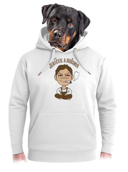 Jeníček a mařenka unisex mikina premium Snowwhite