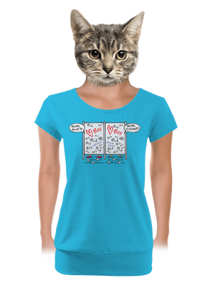 dámské tričko s lemem