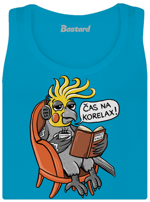 Korelax dámské tílko klasické Blue Atol