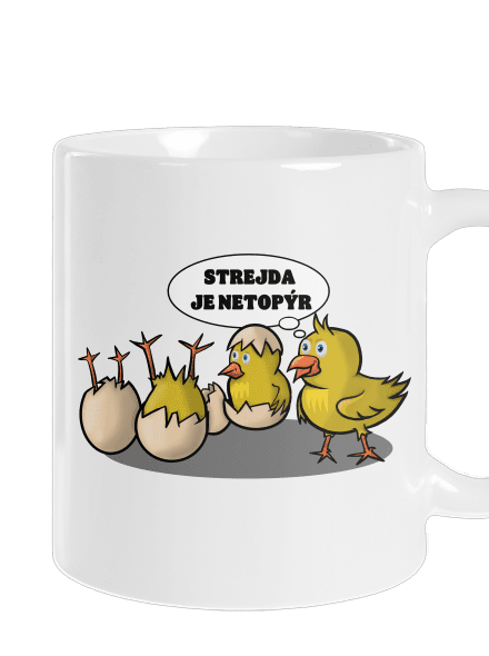 Strejda netopýr klasický hrnek White