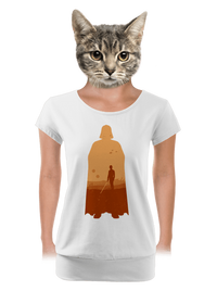 dámské tričko s lemem