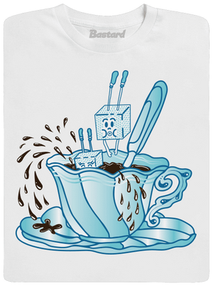 Cukroholik pánské dlouhý rukáv White