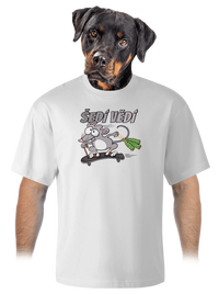 unisex tričko oversized