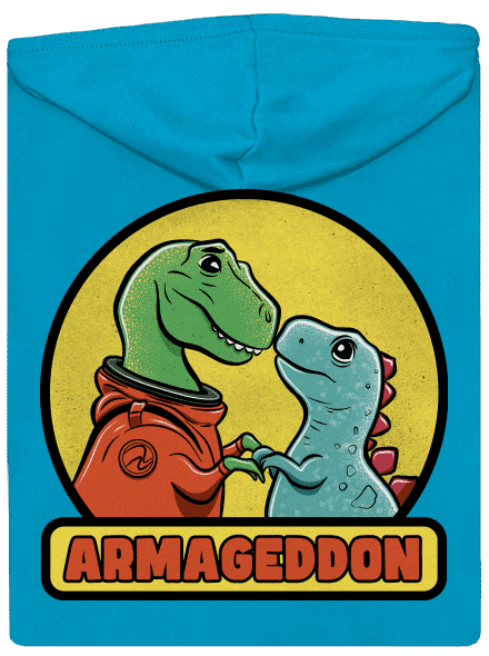Armageddon dámská mikina na zip Blue Atol
