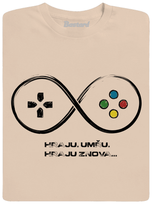 Hraju znova pánské tričko Sand