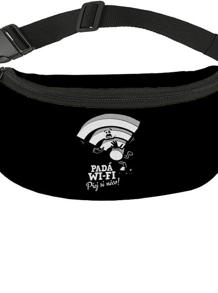 Padá wi-fi ledvinka Black