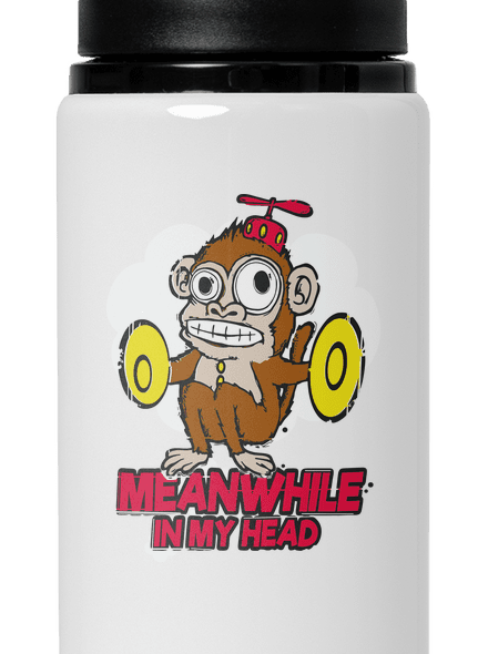 Monkey in my head lahev na vodu White