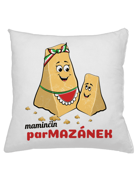 Maminčin Parmazánek polštář White