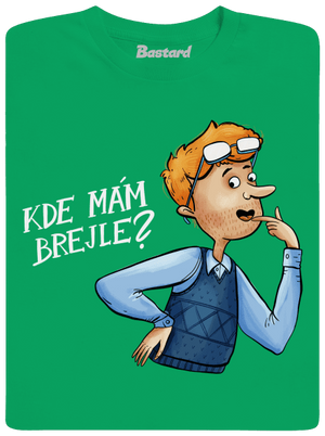 Kde mám brejle pánské tričko Kelly Green