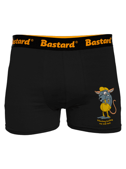 Myšák Casanova boxerky Black