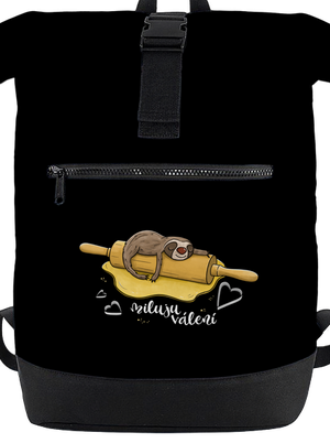 Miluju válení batoh Black