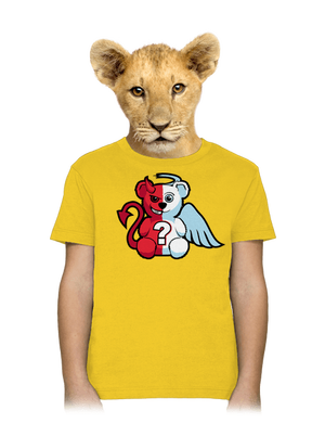 Anděl vs. ďábel dětské tričko Gold